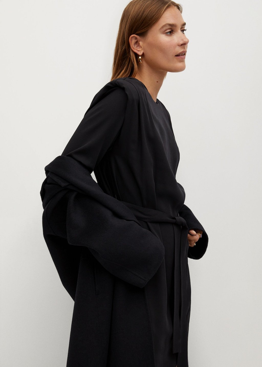 Shoulder pad dress