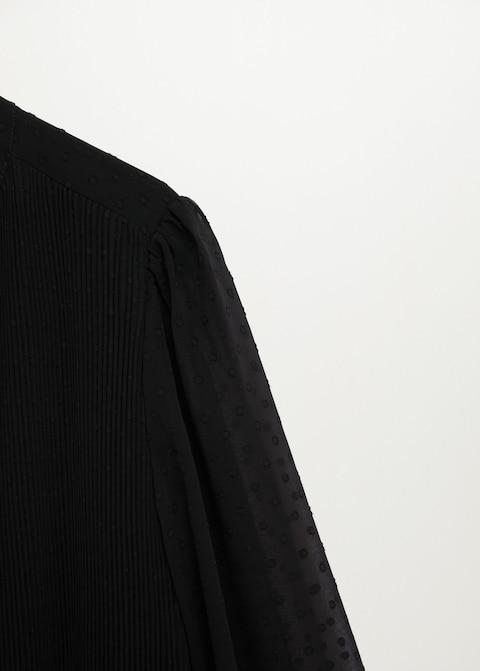 Flowy pleated dress