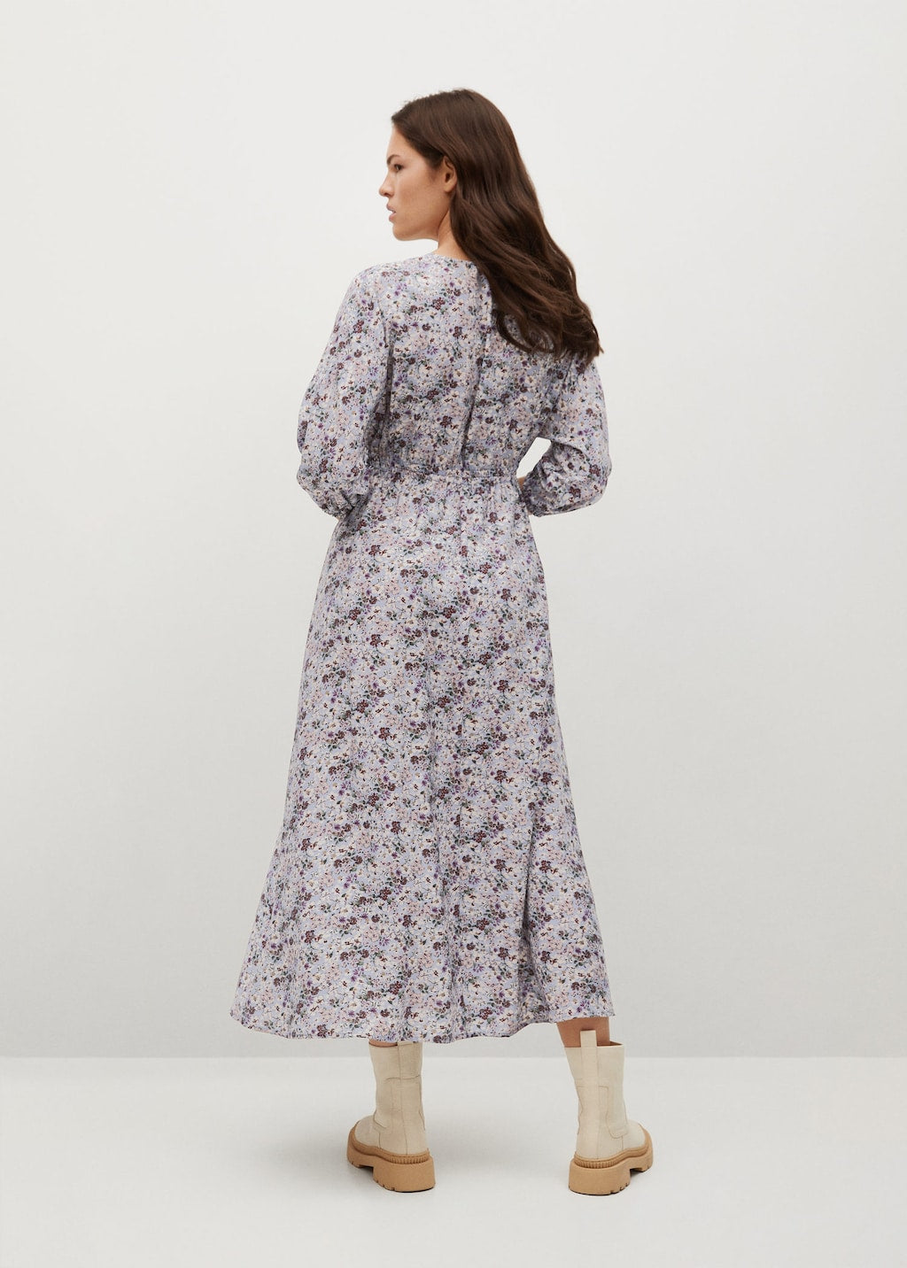 Floral print dress