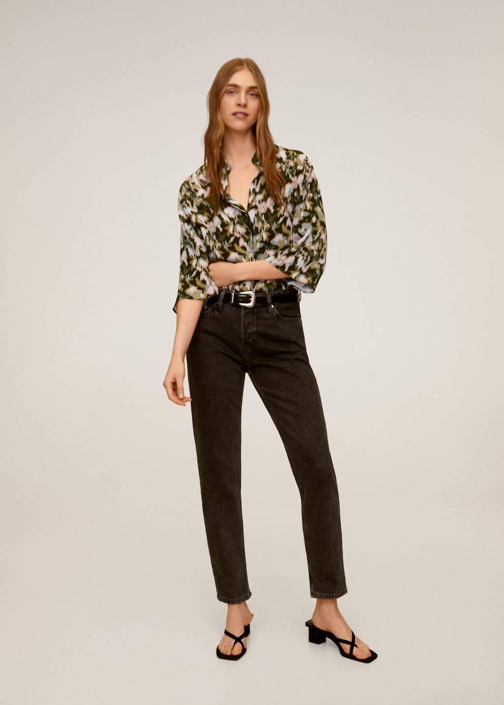 Print blouse