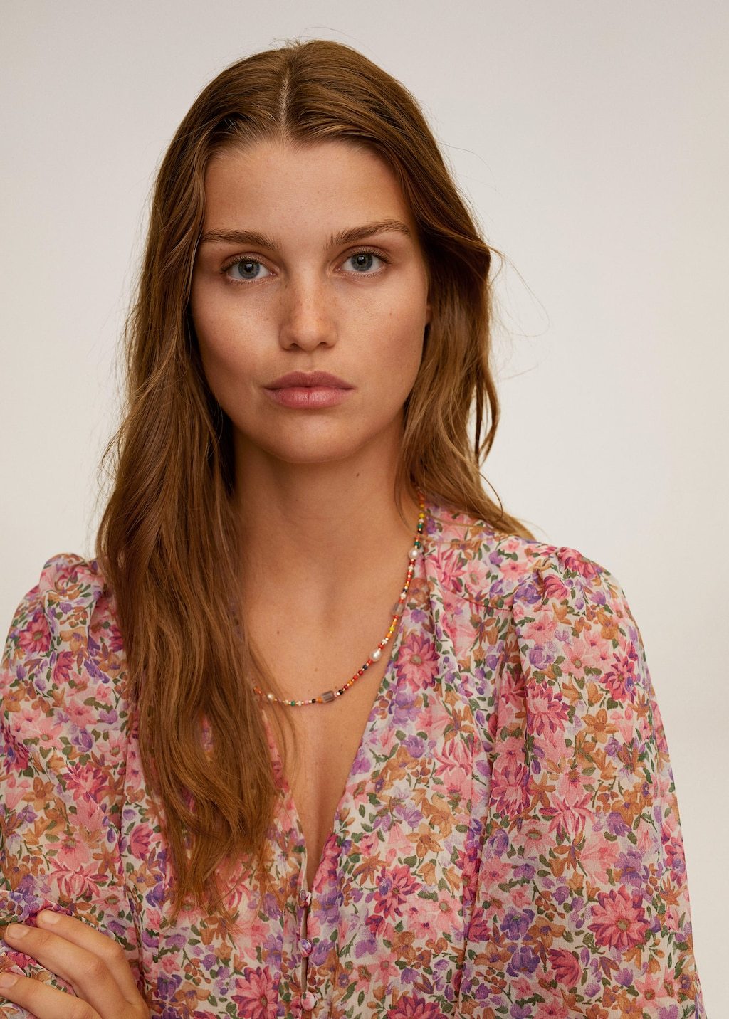 Floral print dress