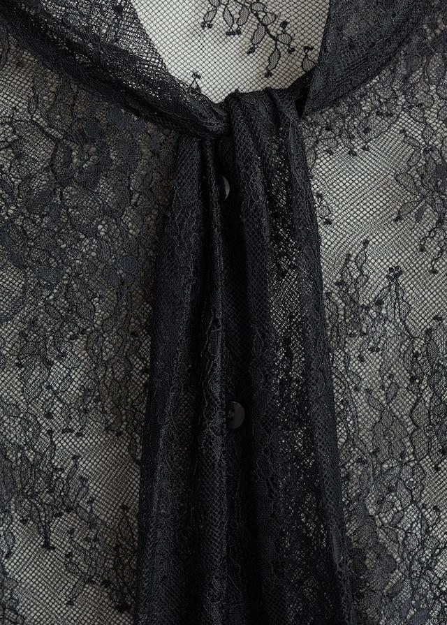 Floral lace blouse