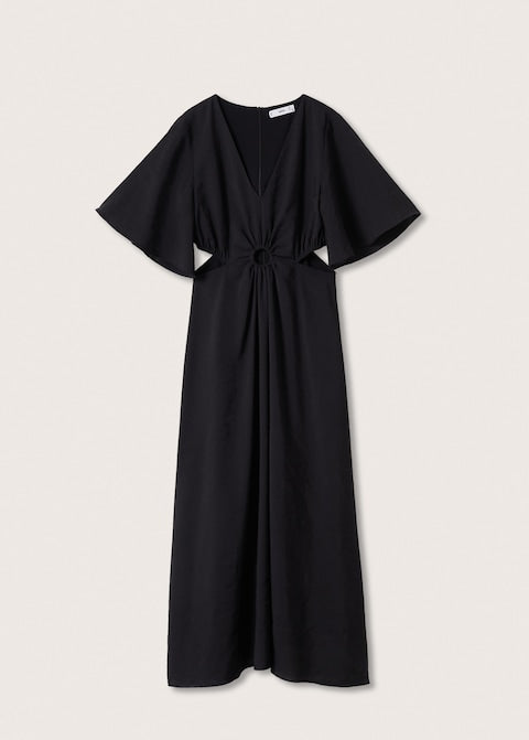 Modal slit dress