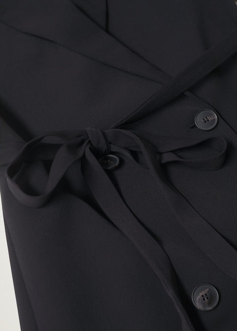 Belt wrap dress