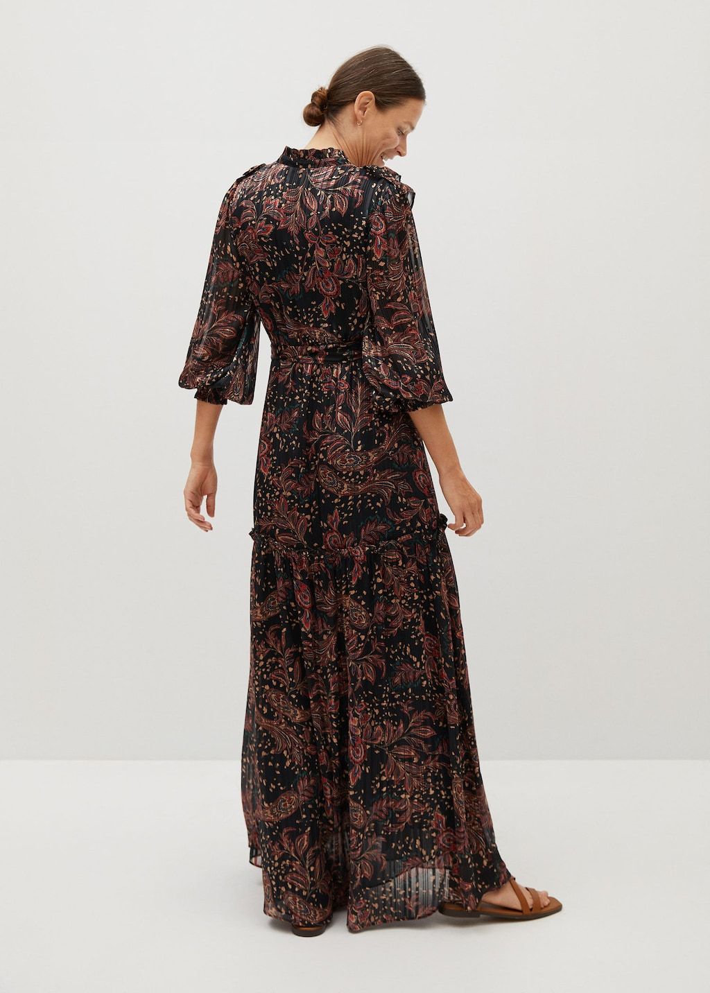 Printed long dress