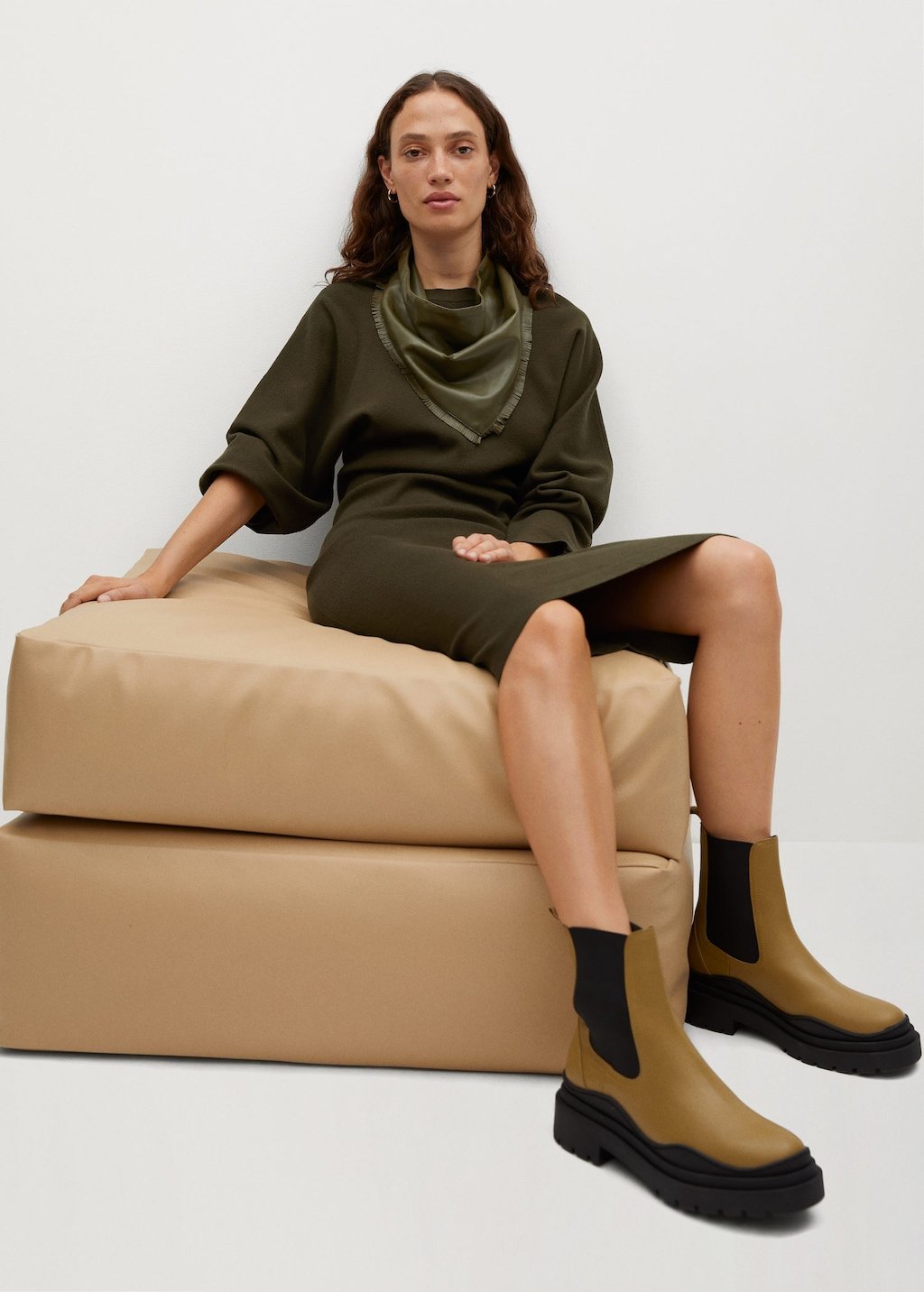 Fine knitted dress