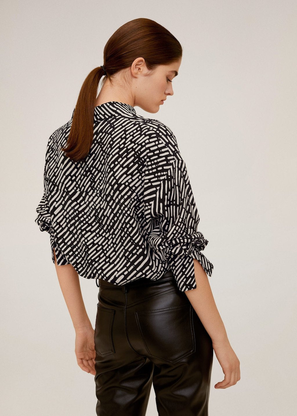 Flowy printed blouse