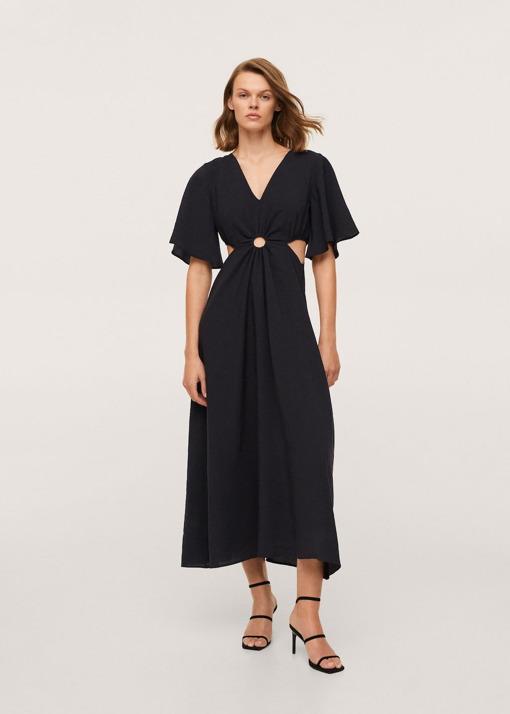 Modal slit dress