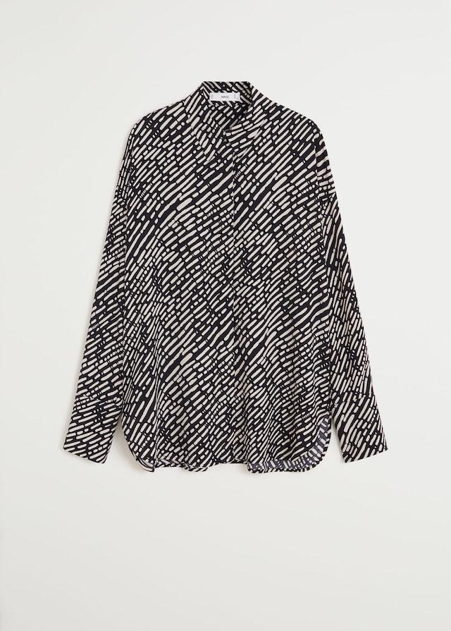 Flowy printed blouse