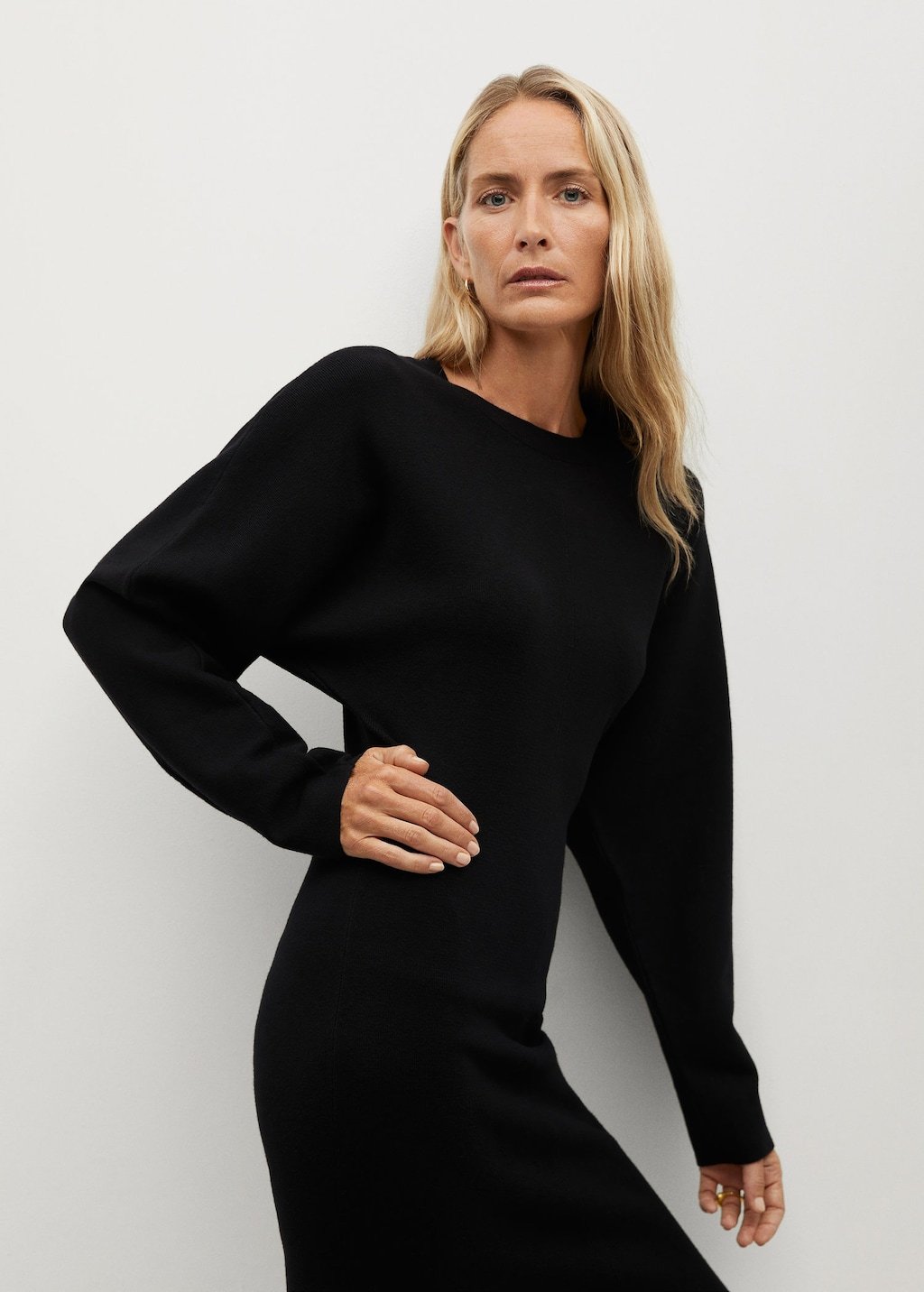 Fine knitted dress