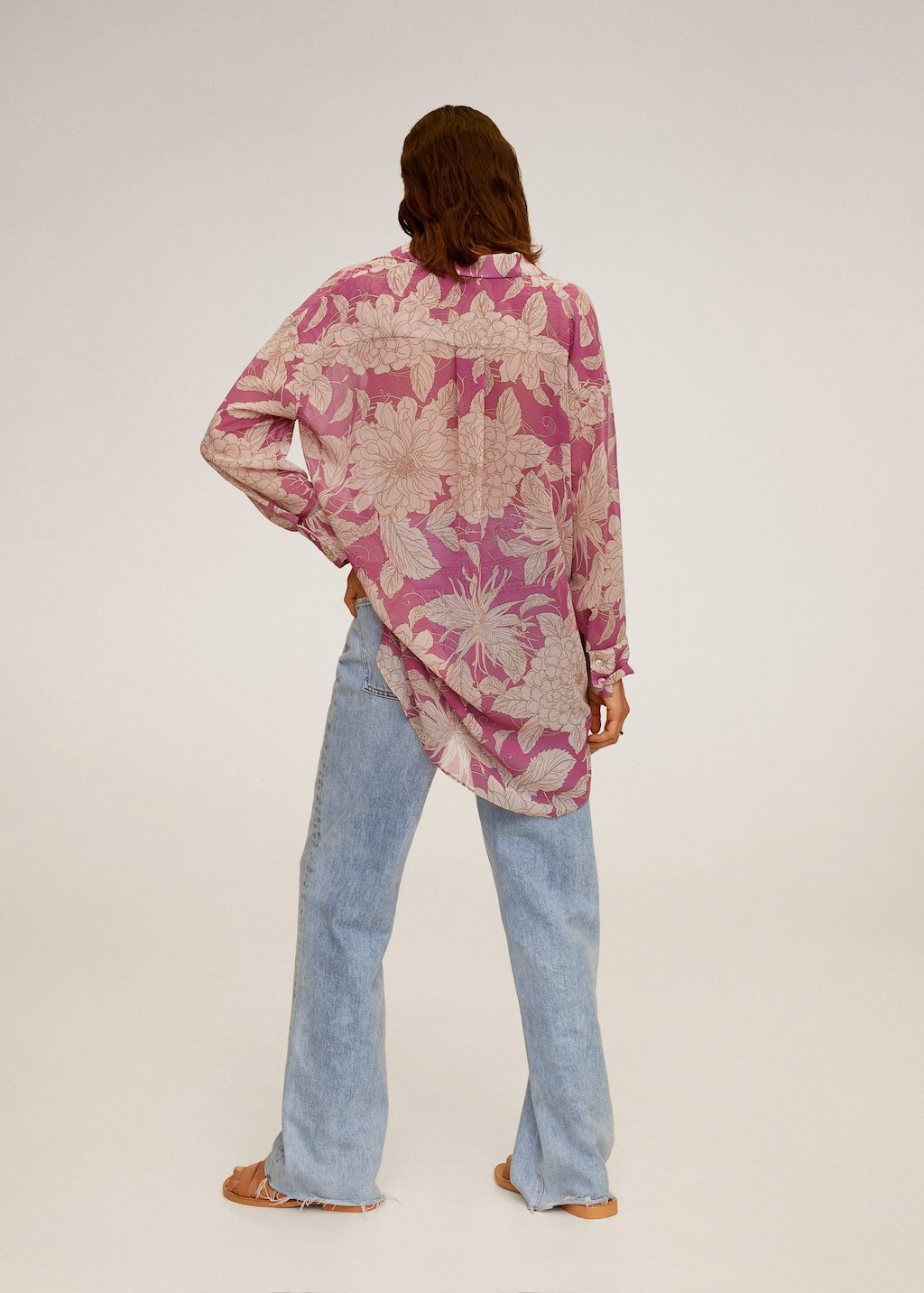 Floral print shirt