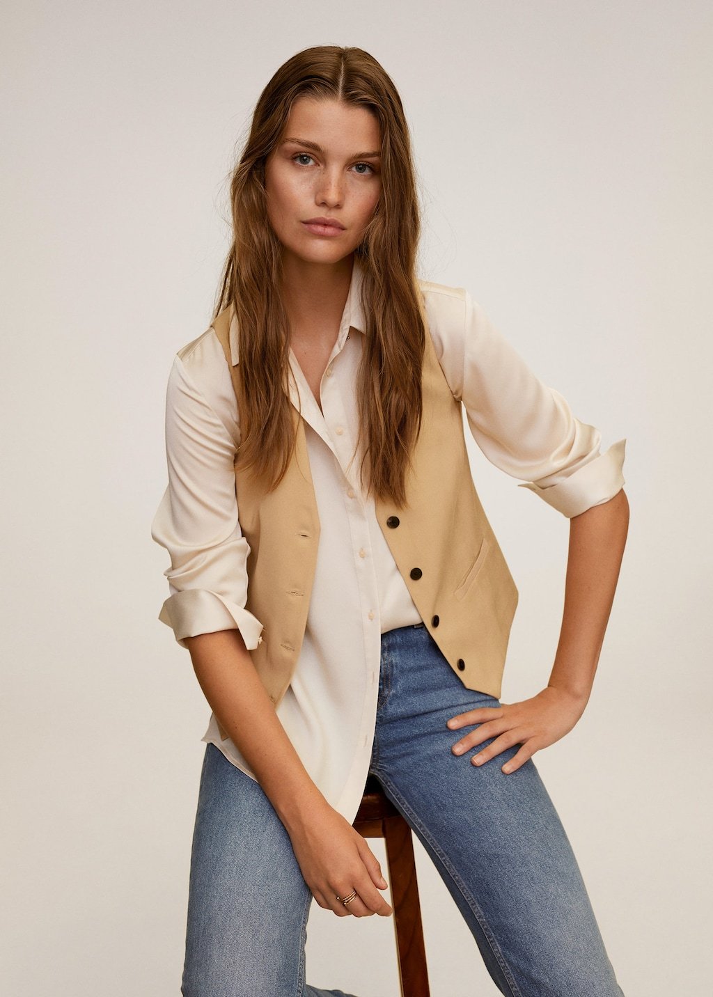 Satin shirt