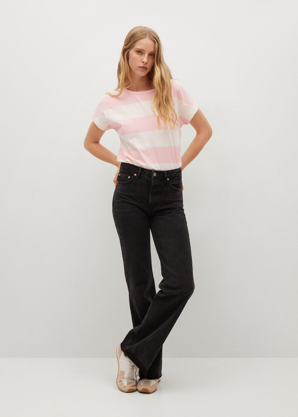 Essential cotton-blend T-shirt