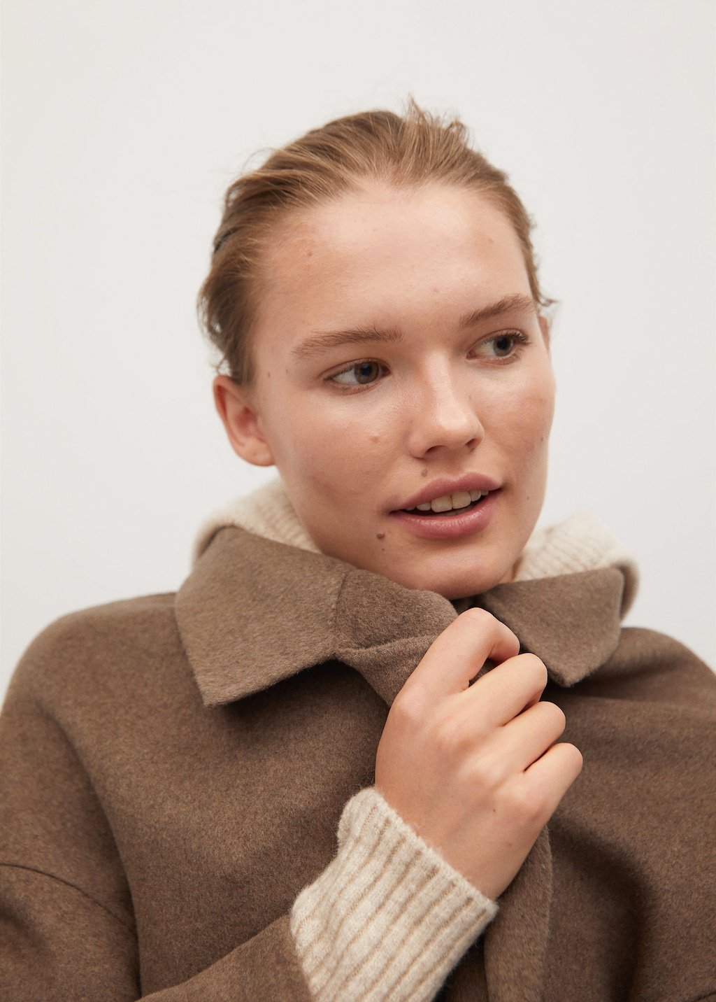 Handmade wool coat