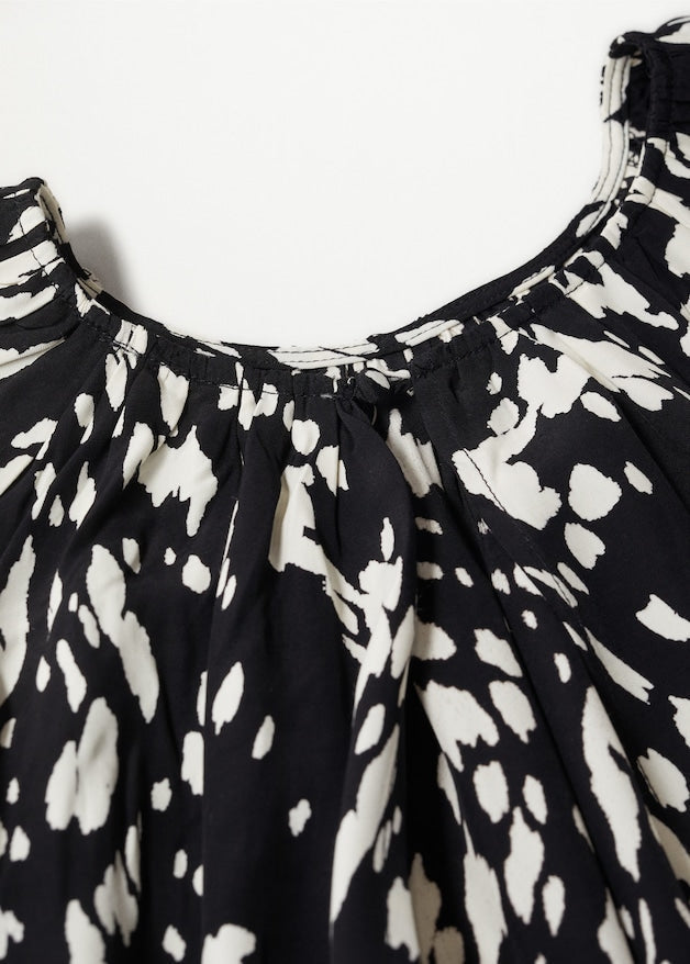 Printed long dress