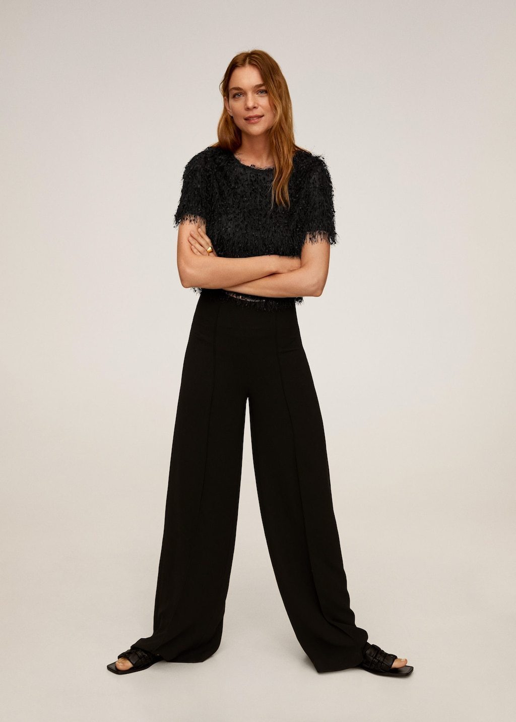 Frayed edges top