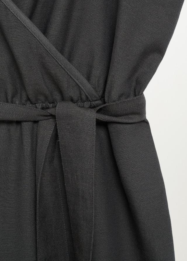 Belt wrap jumpsuit