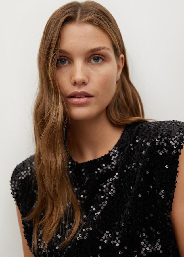 Short sequin dress
