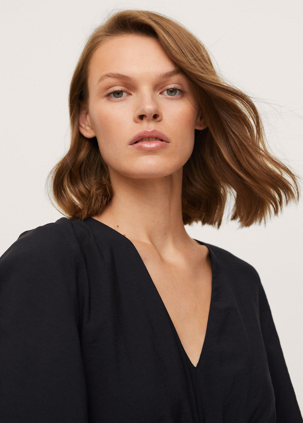 Modal slit dress