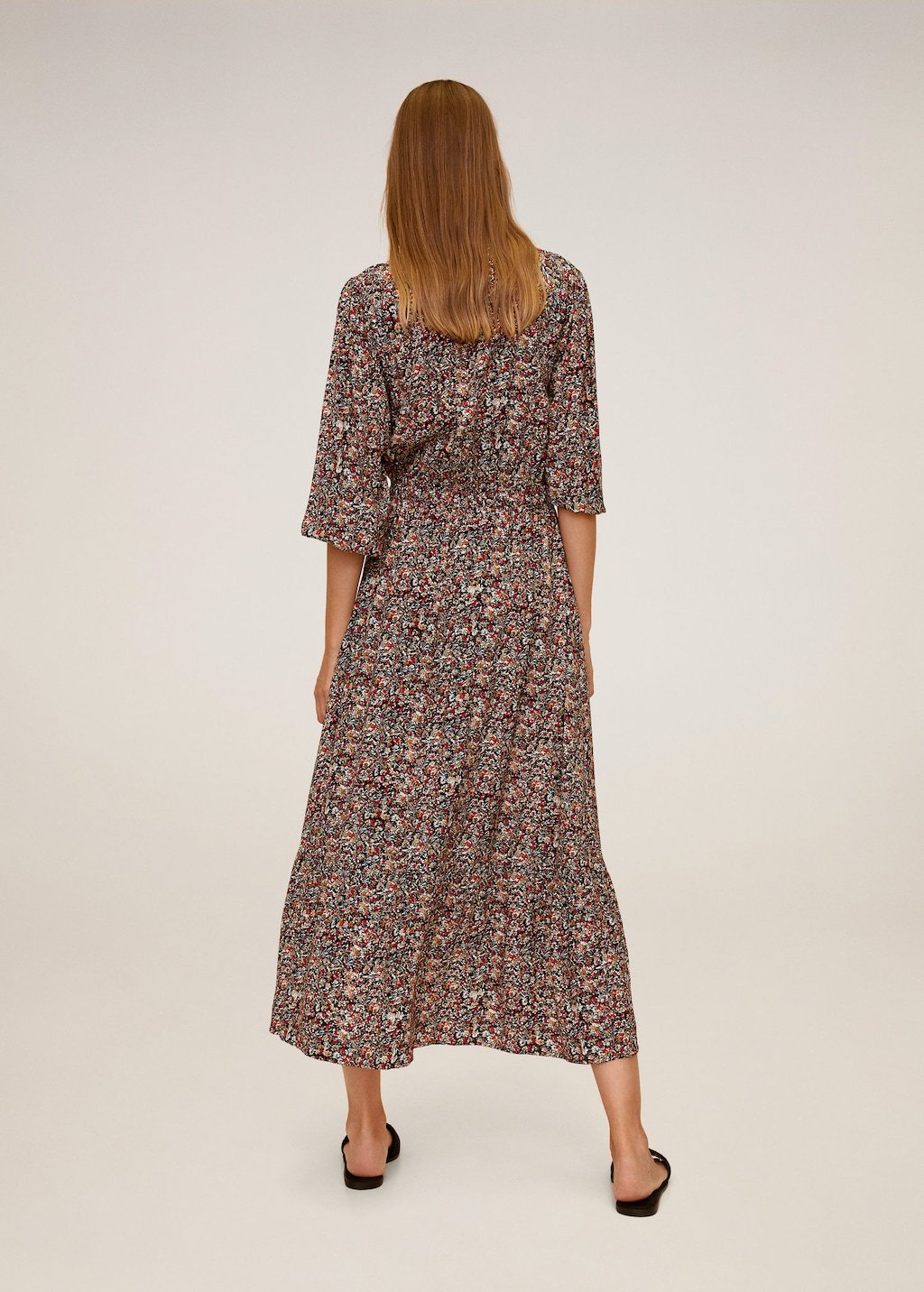 Floral print dress