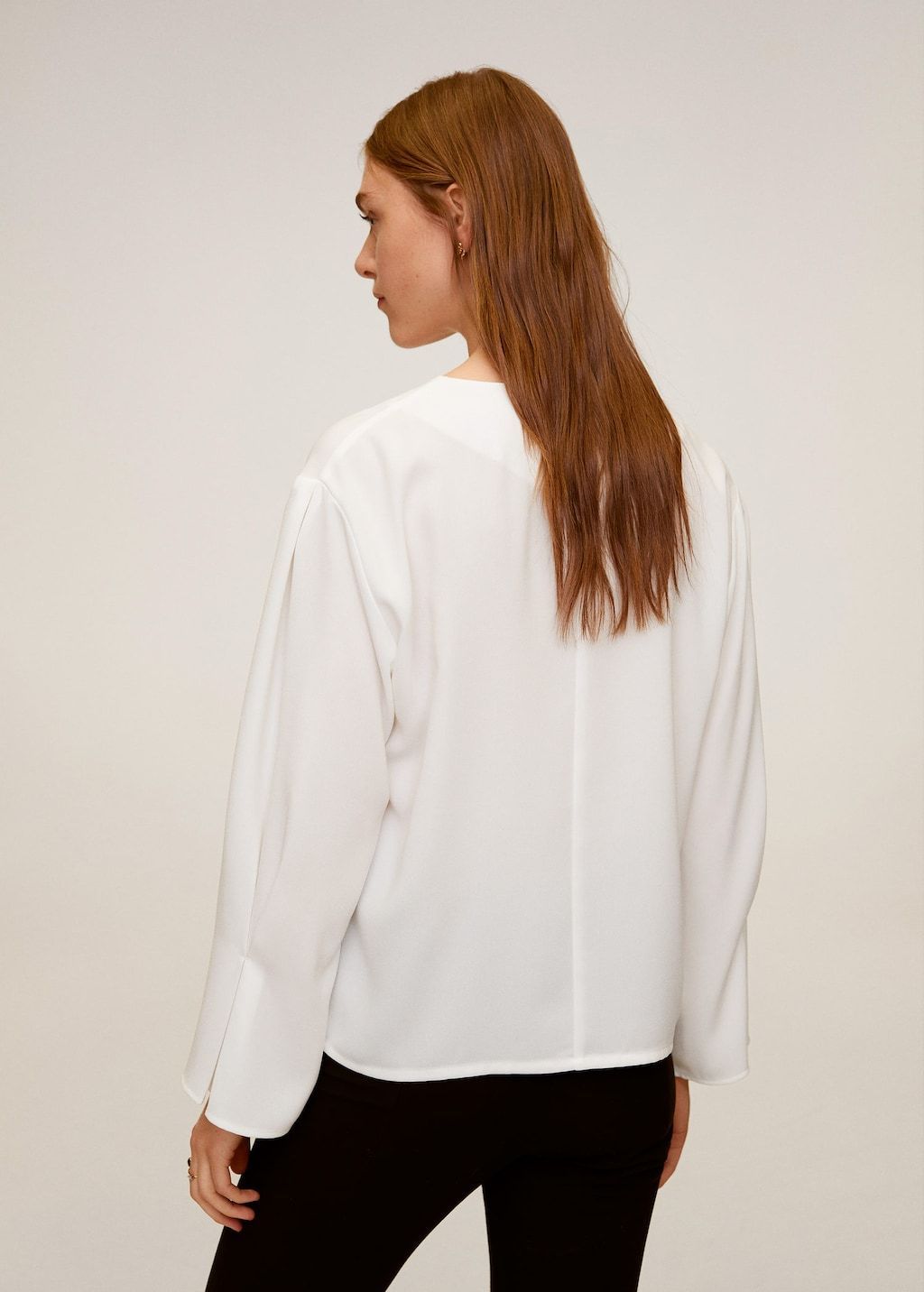 Jewel button blouse
