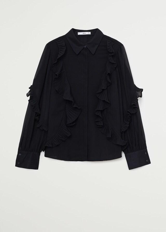 Ruffled blouse