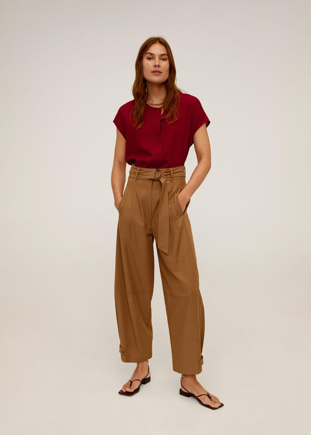 Dolman sleeve blouse