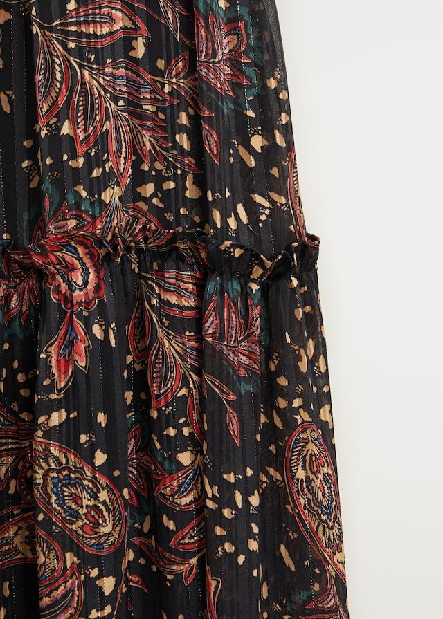 Printed long dress