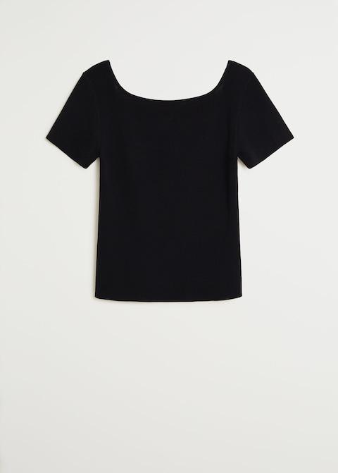 Fine knit top