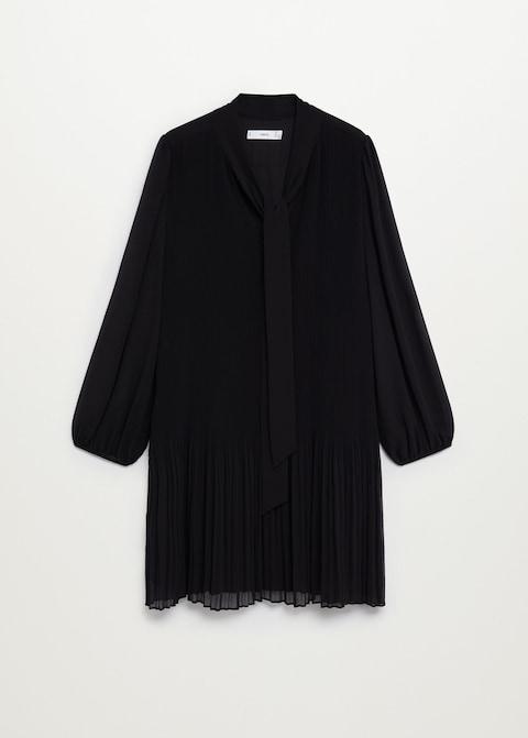 Flowy pleated dress