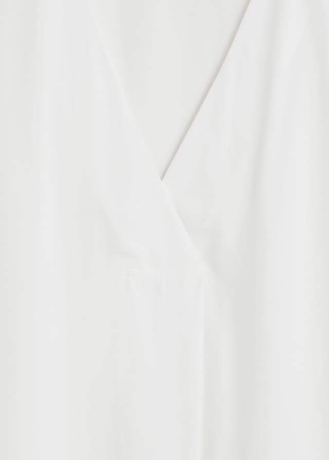 V-neck blouse