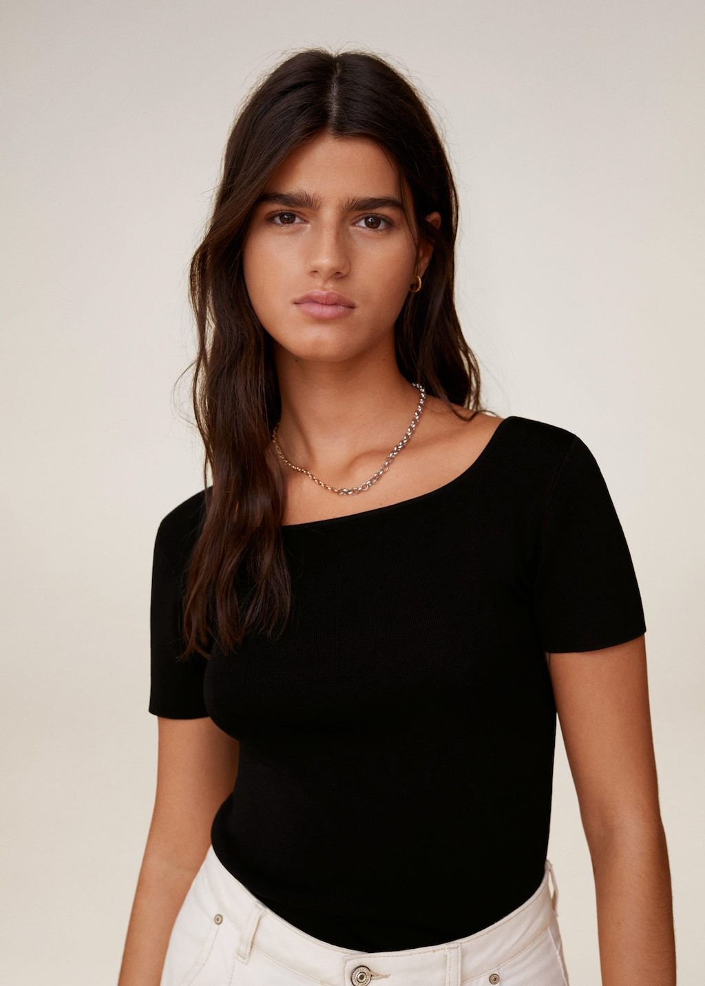 Fine knit top
