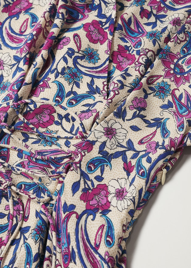 Floral print dress