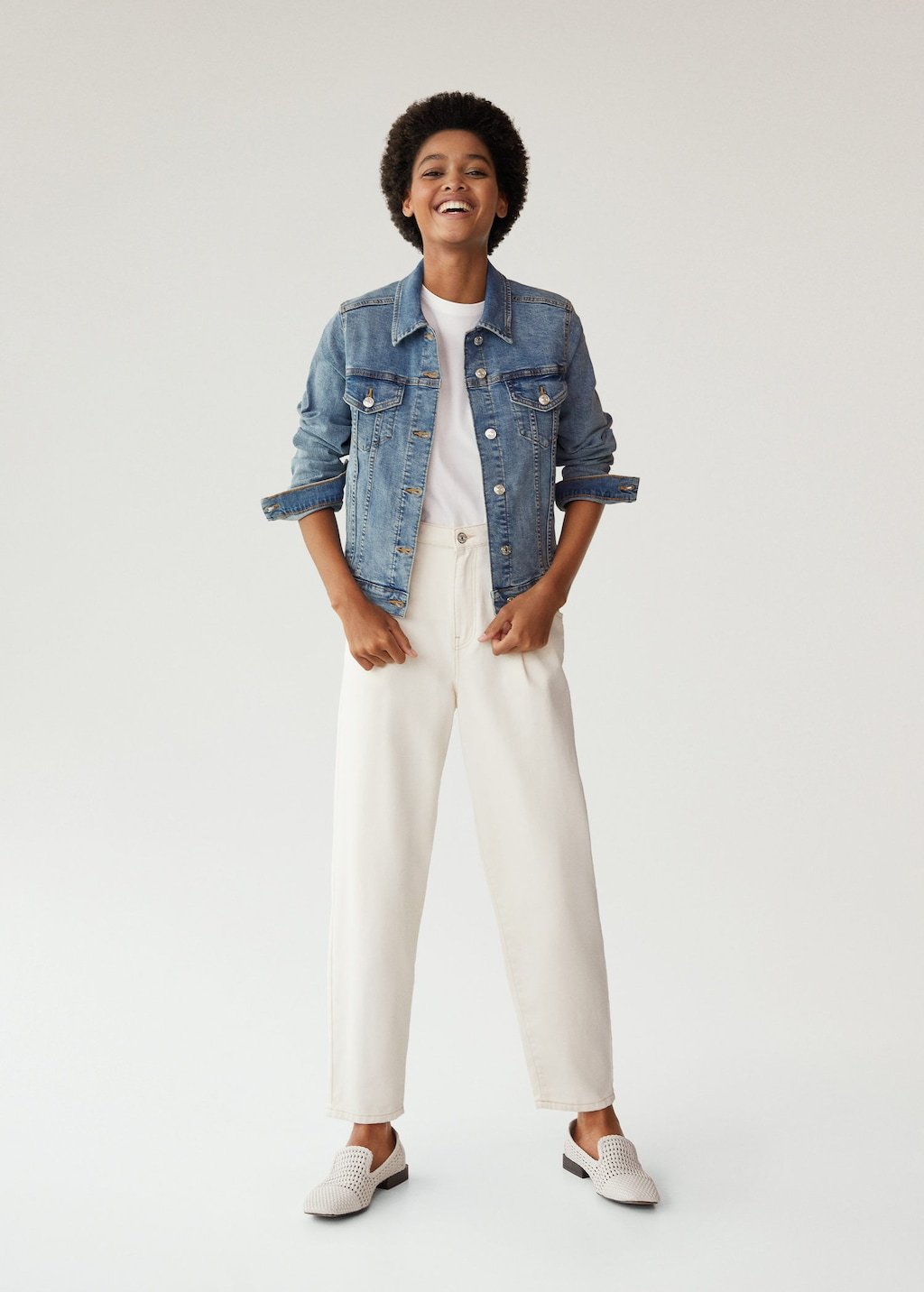 Light denim jacket