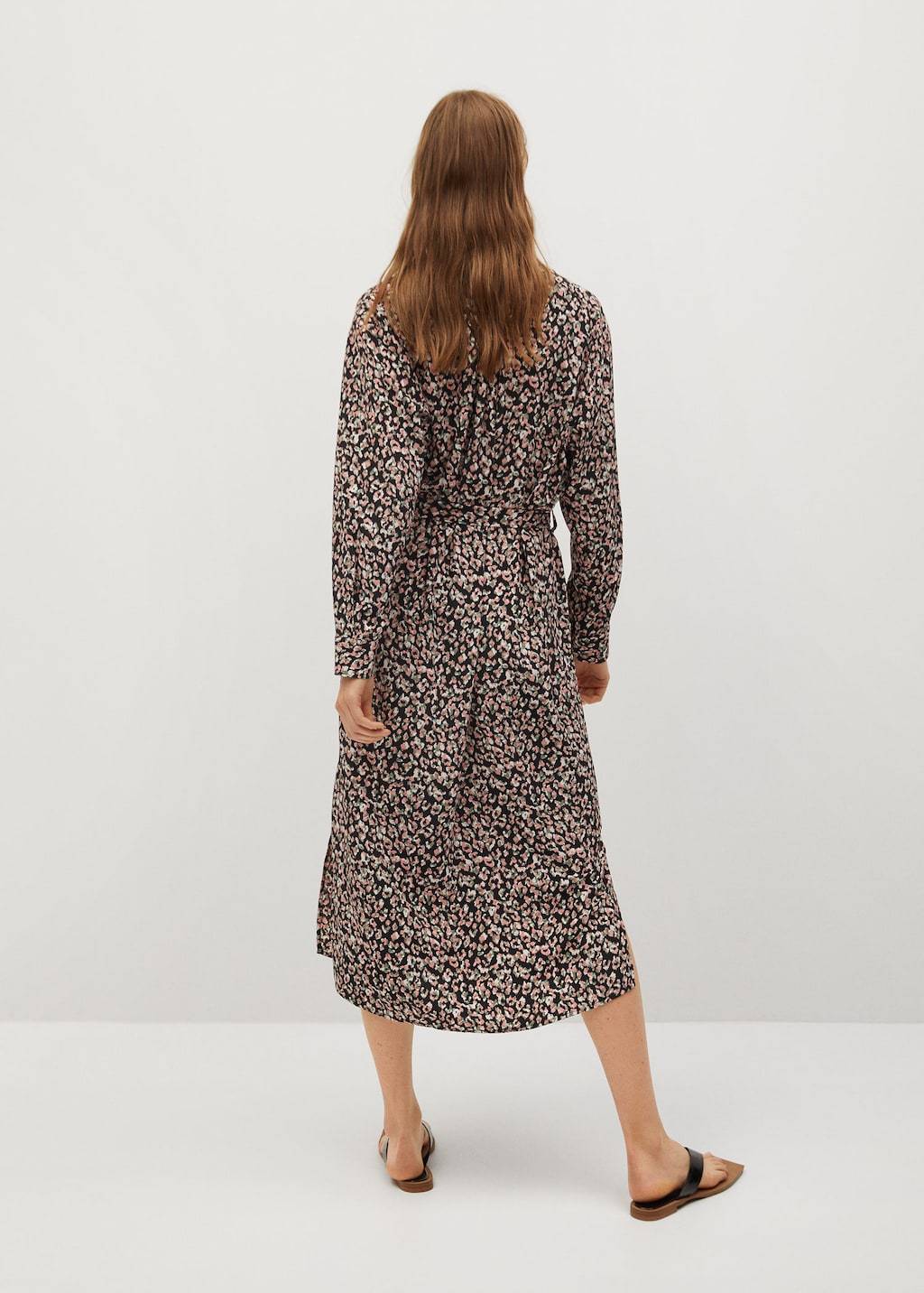 Animal print dress