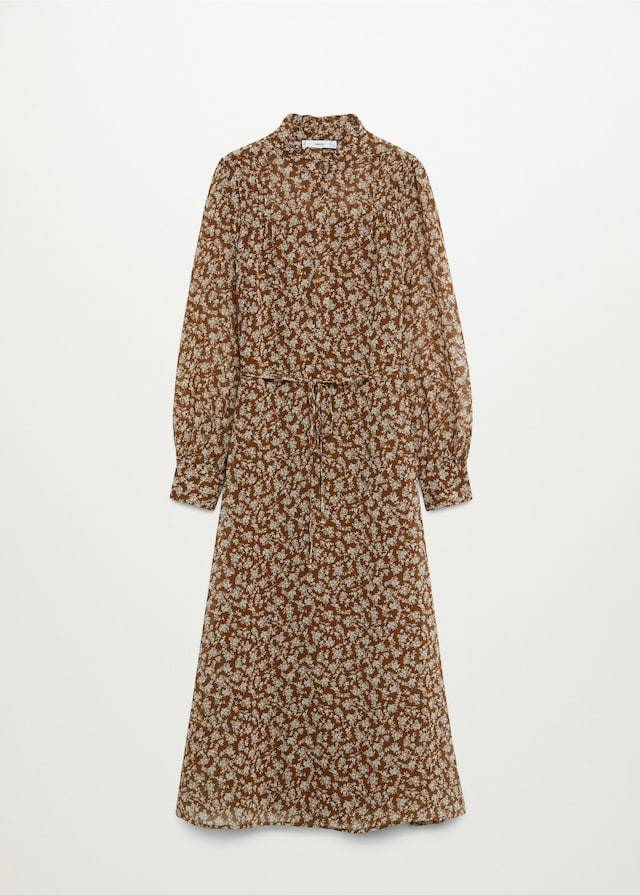 Flower print dress