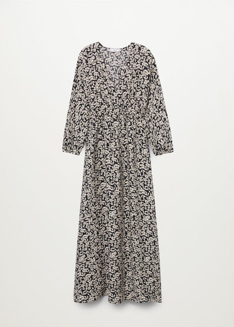 Floral print dress