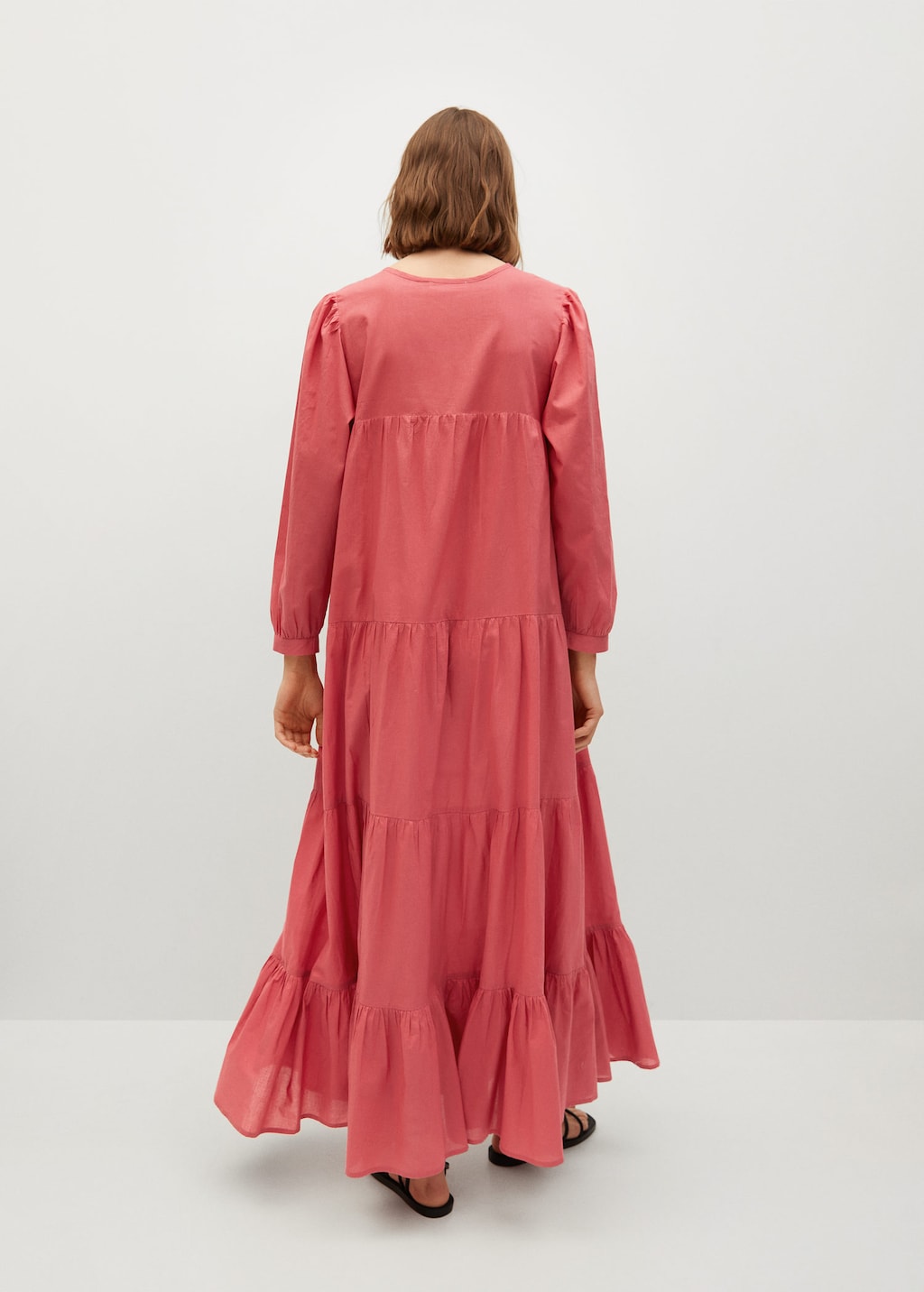 Bow cotton dress