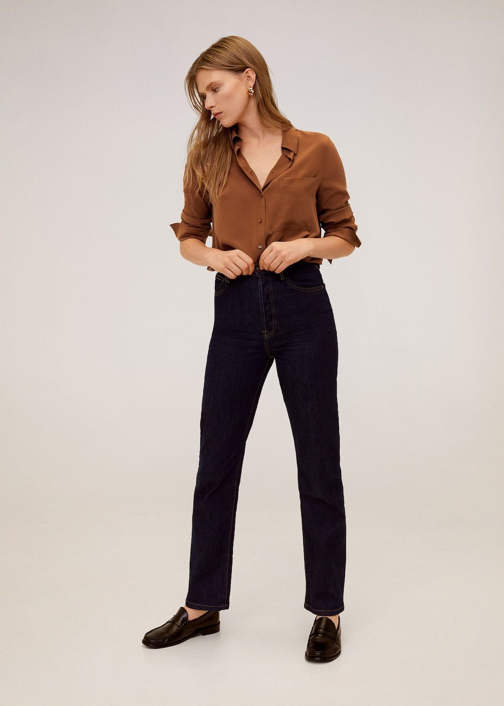 100% silk shirt
