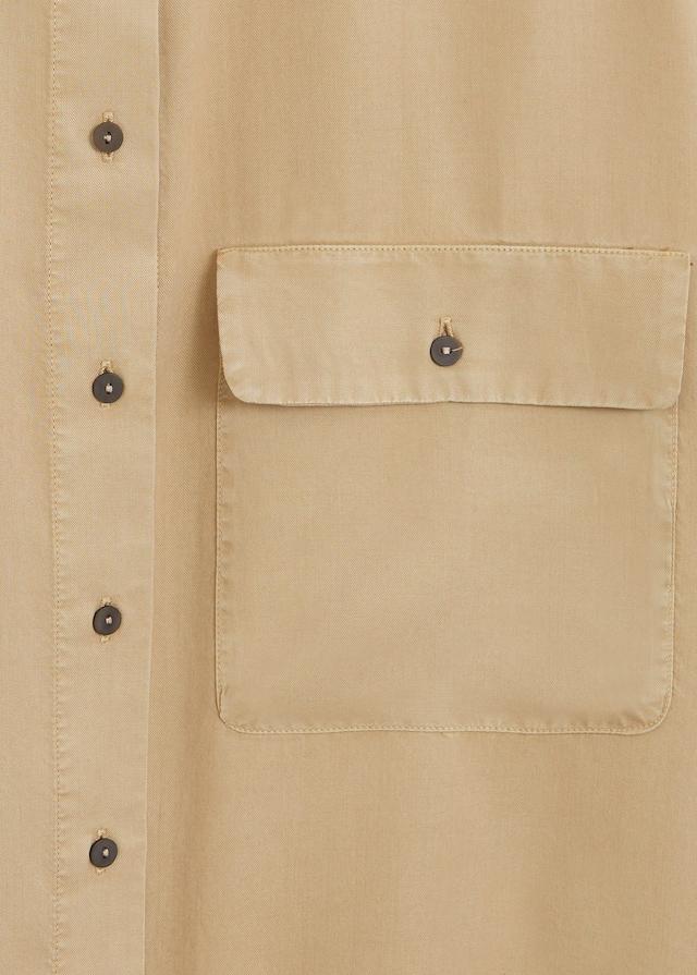 Pockets flowy shirt