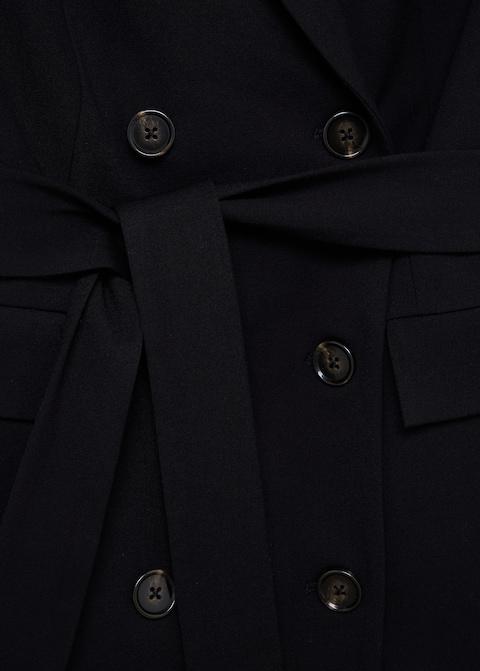 Belt wrap dress