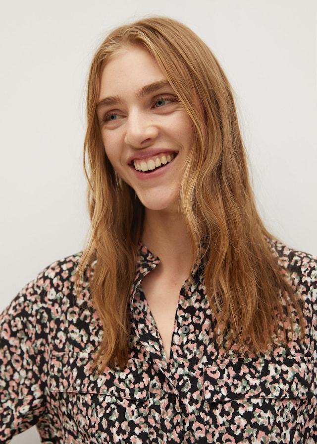 Animal print dress