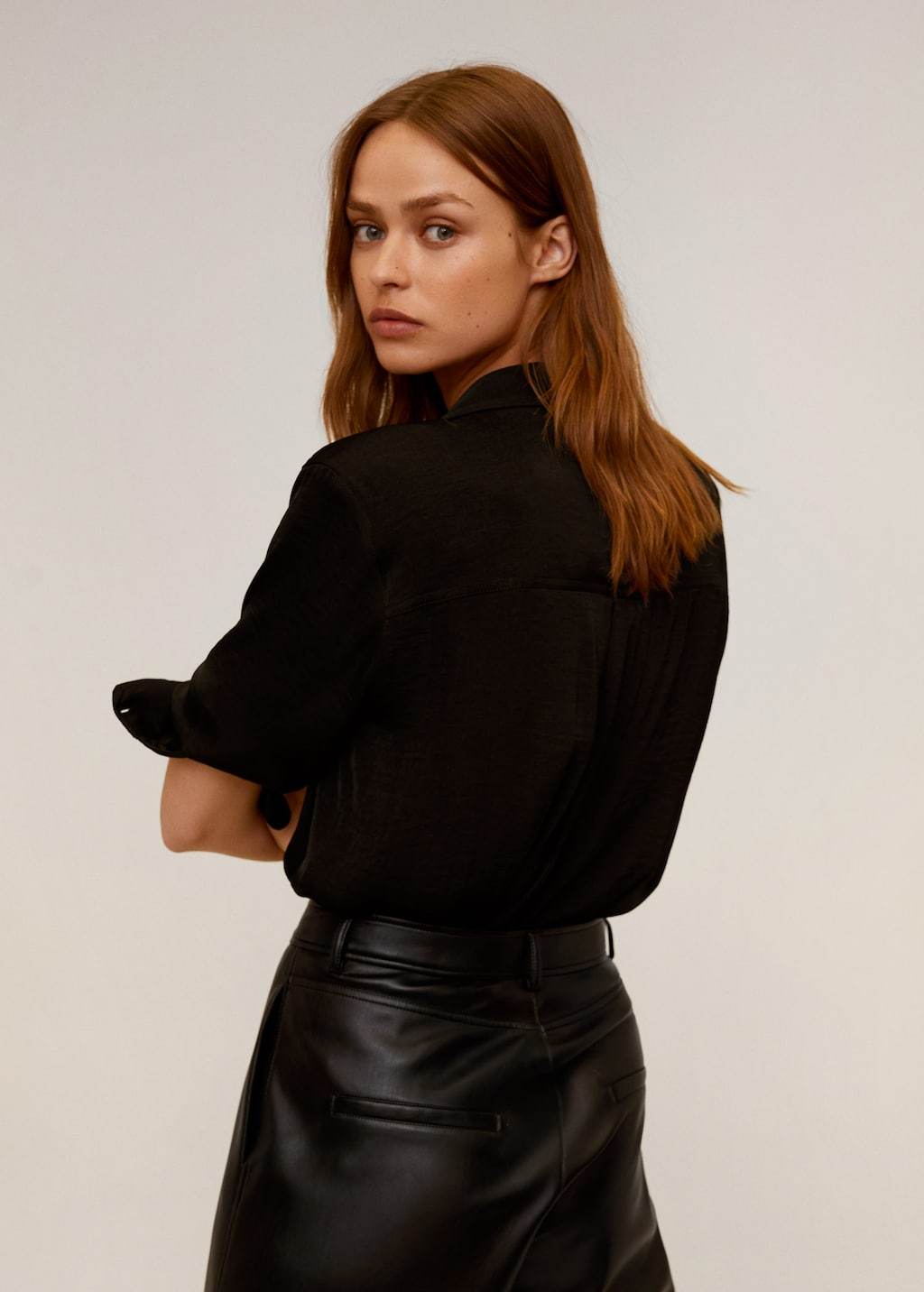 Flowy pocket blouse