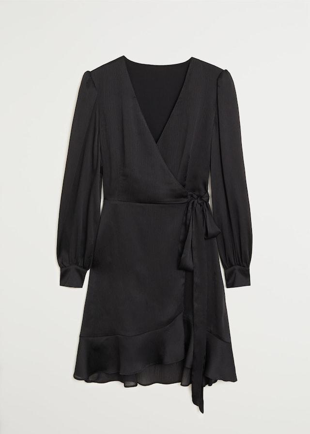 Crossed design dress