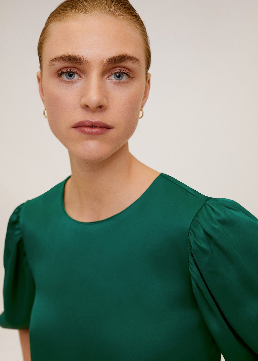 Puff sleeve top