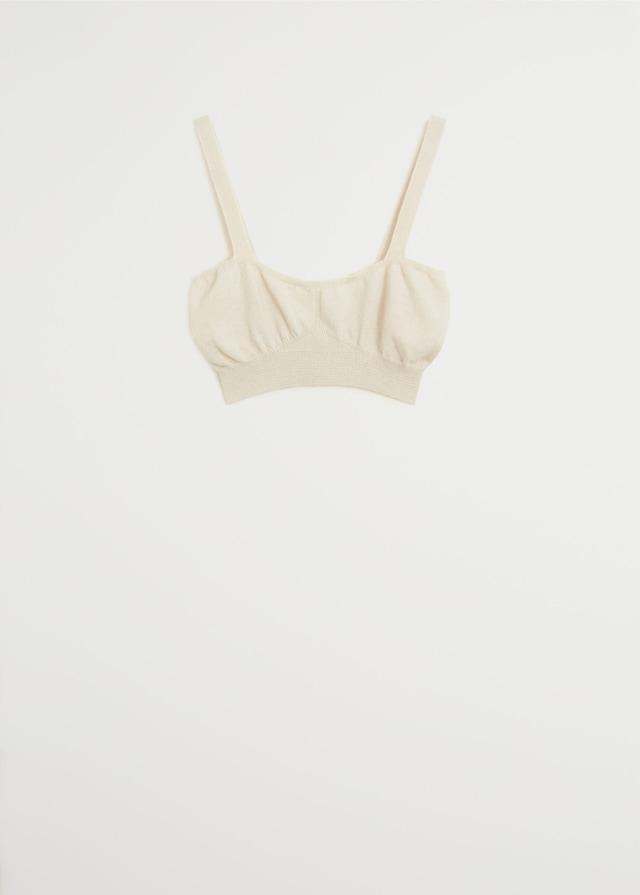 Wool knit top