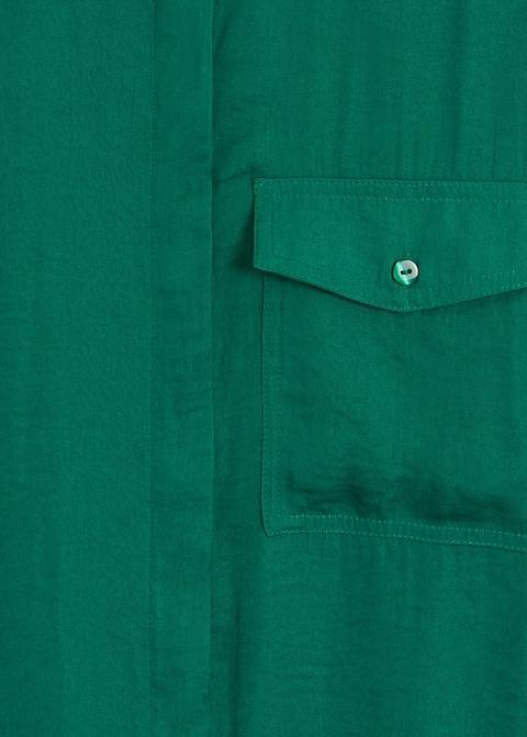 Flowy pocket blouse