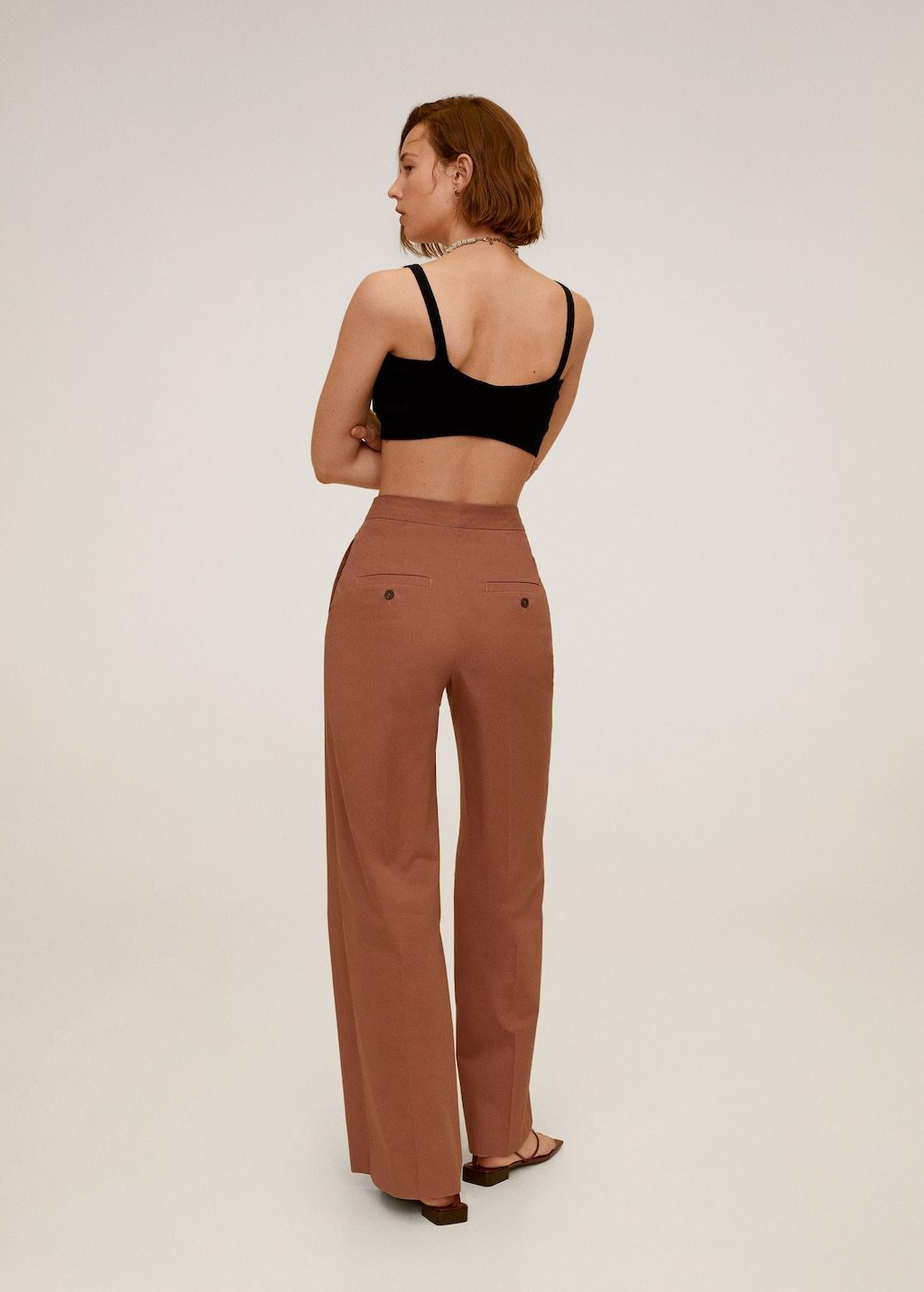 Wool knit top