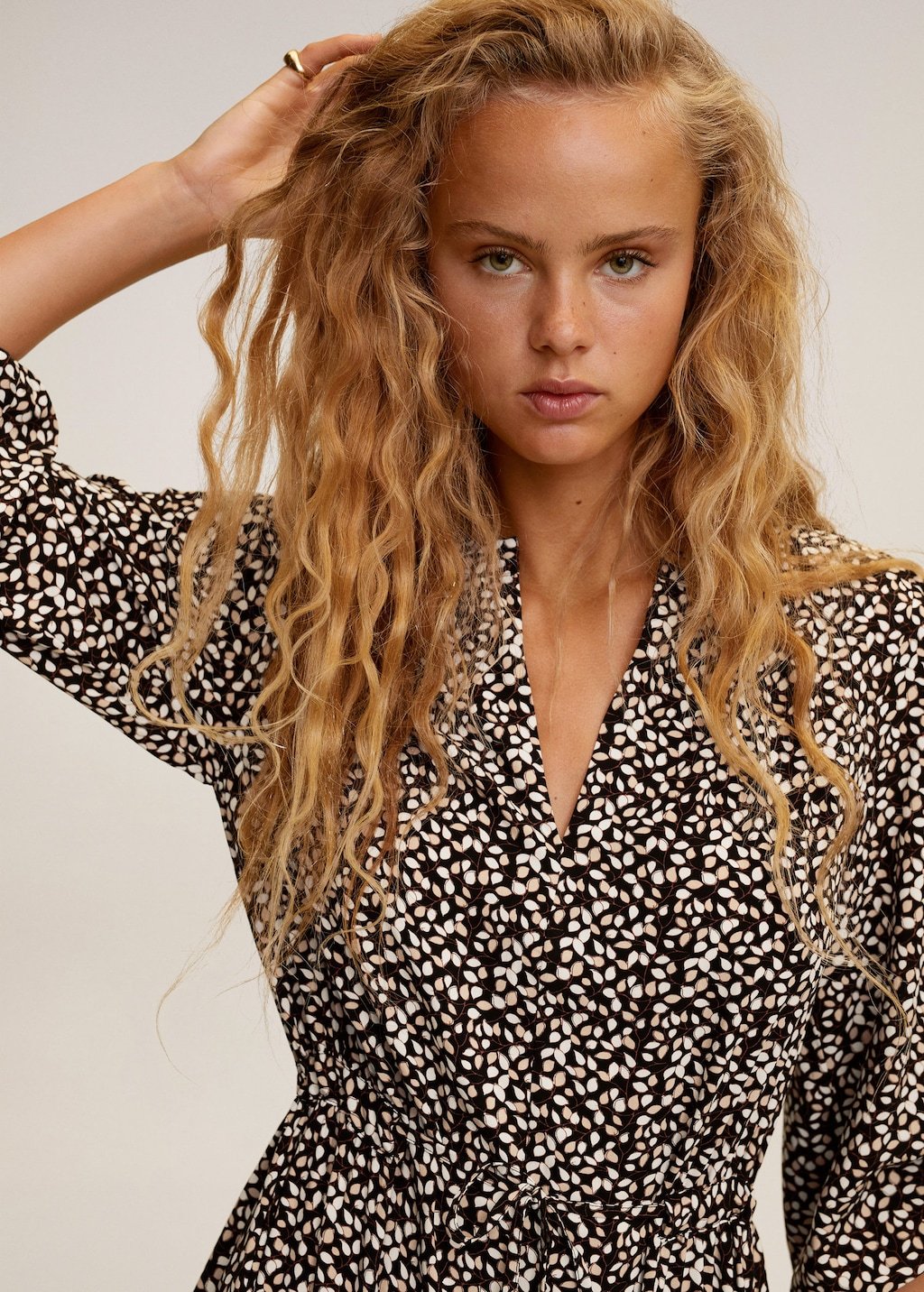 Floral print dress
