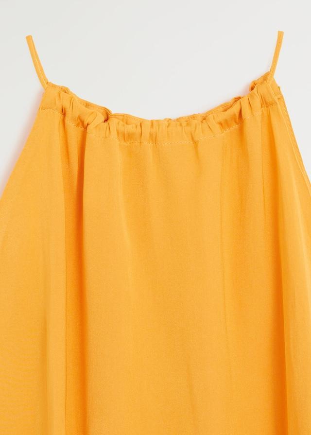 Flowing halter top